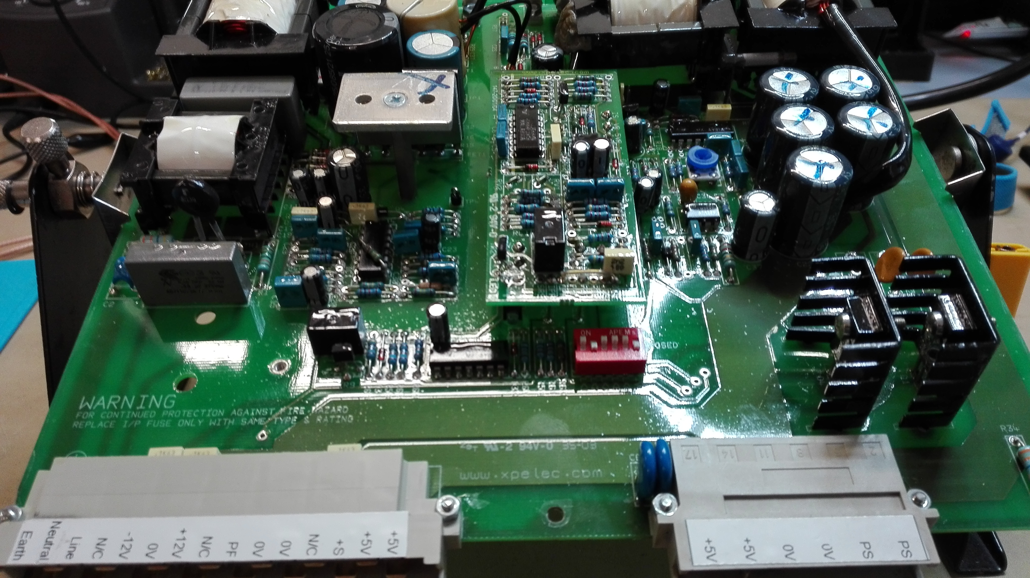 Gas turbine control – PSU PCB