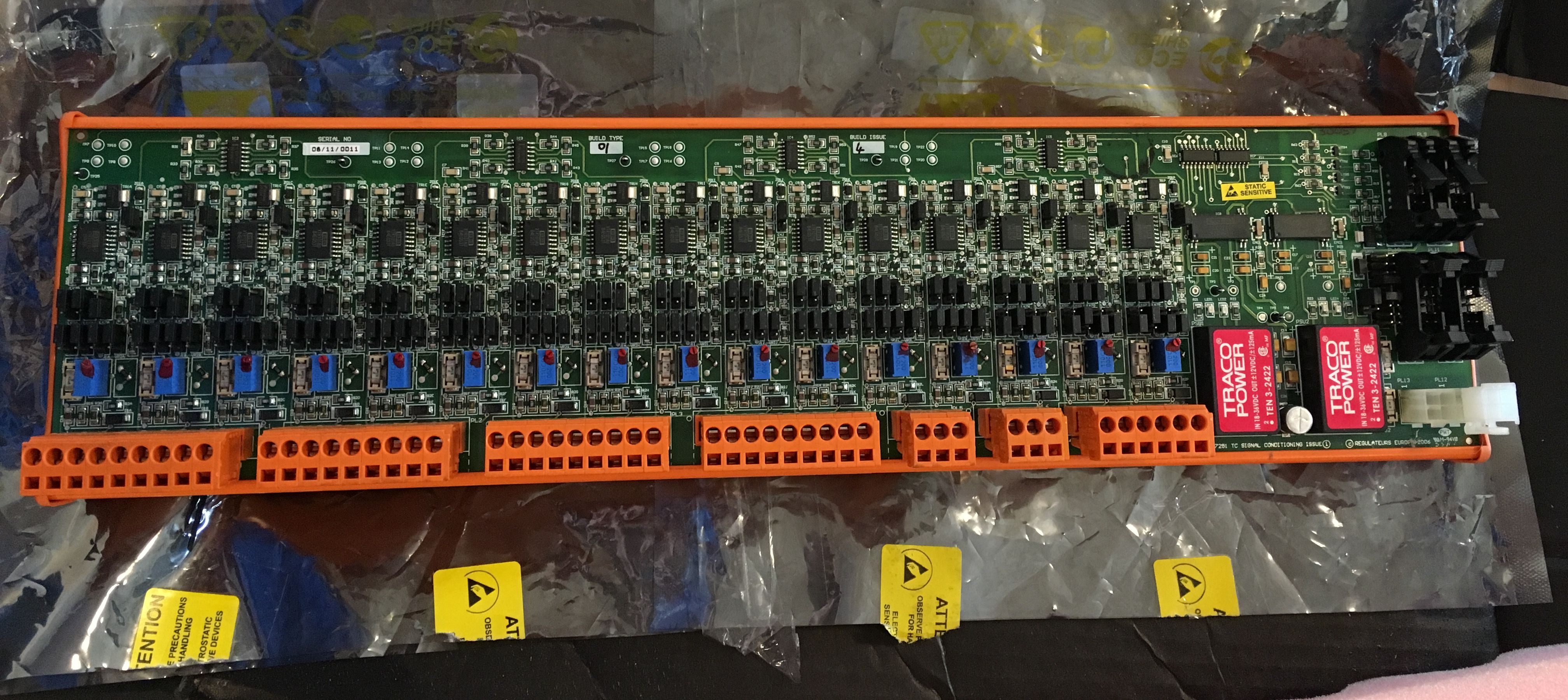 Temperature monitoring PCB