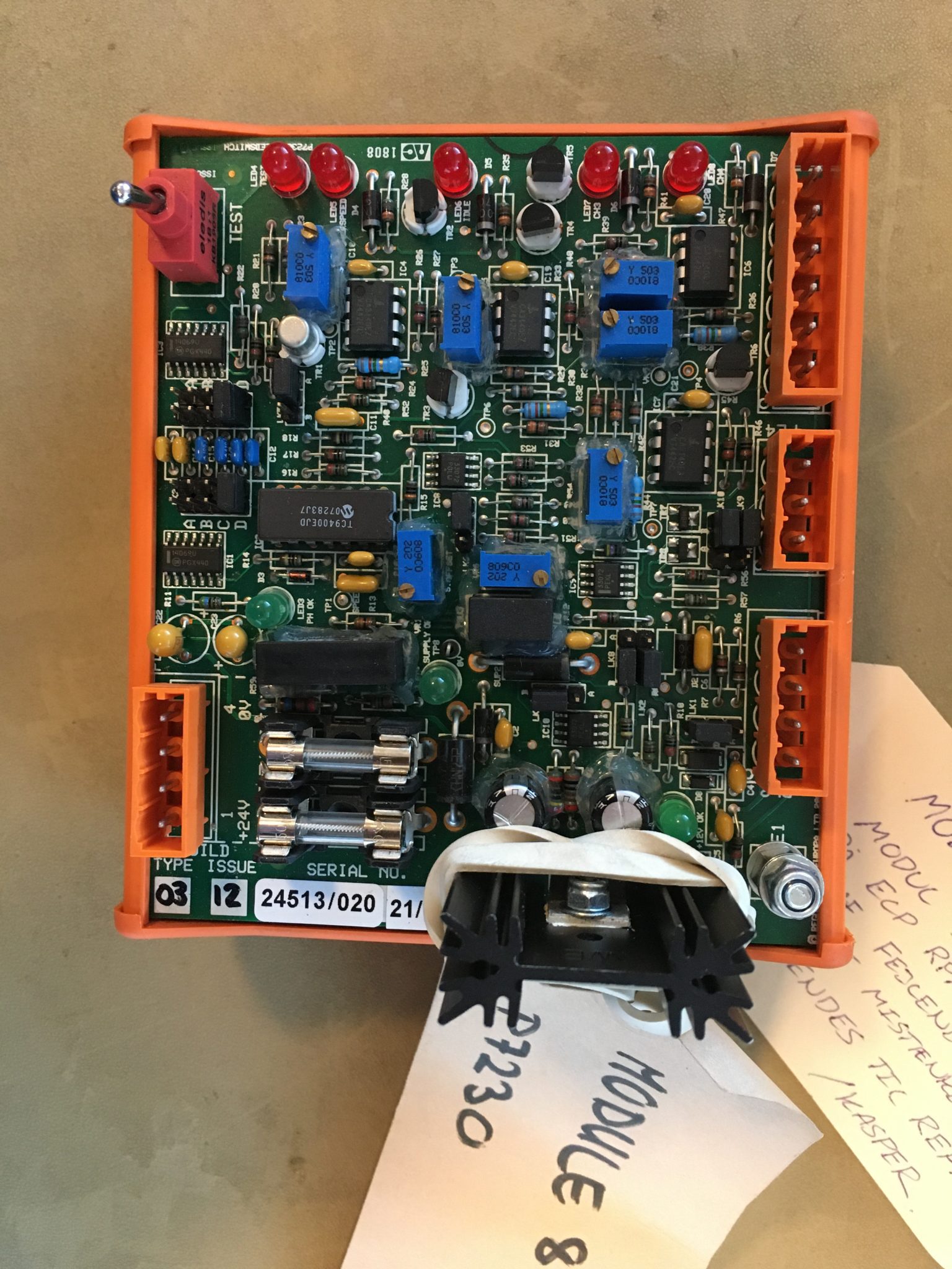 Engine control module 8