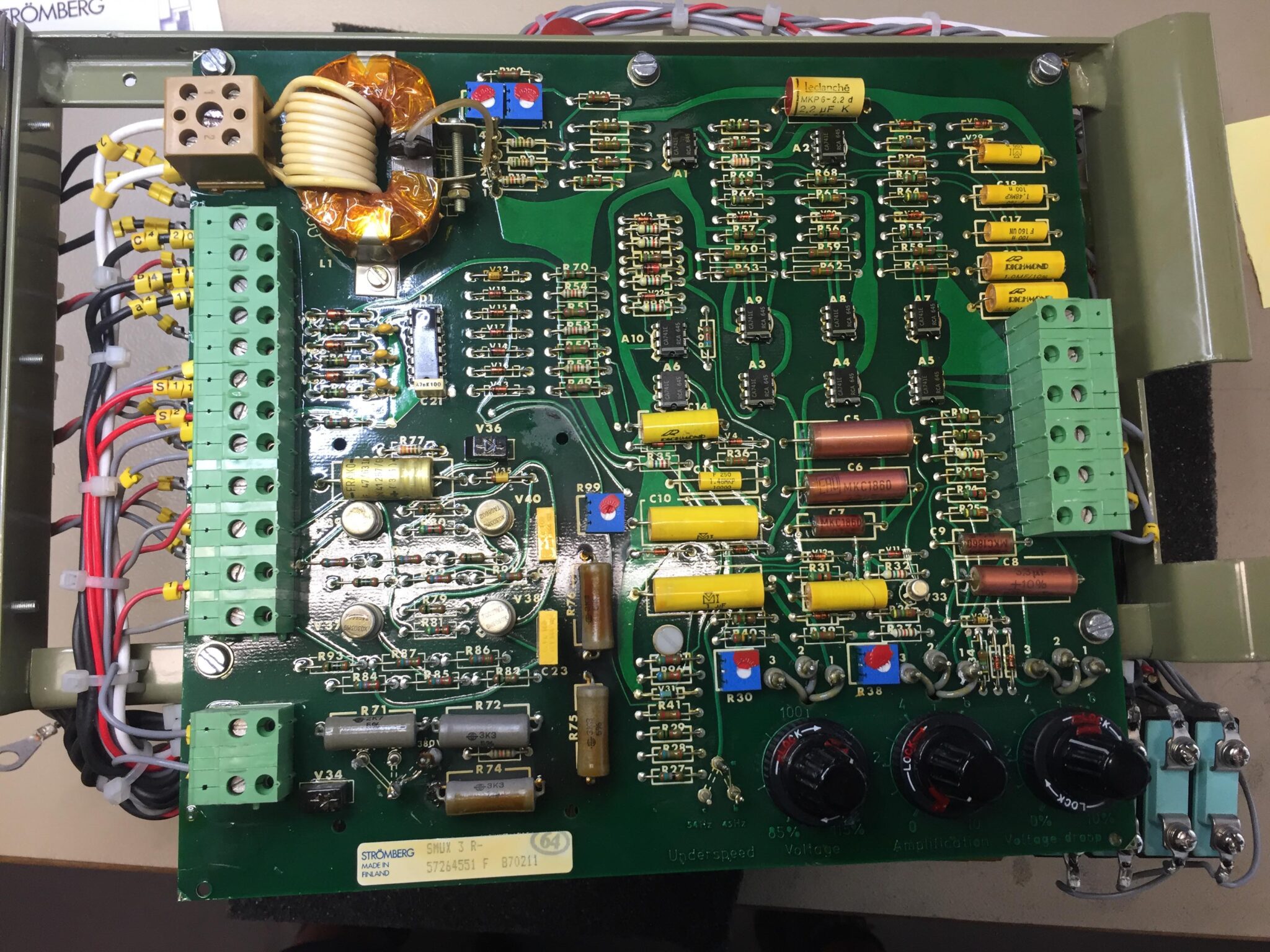 Strömberg voltage regulator