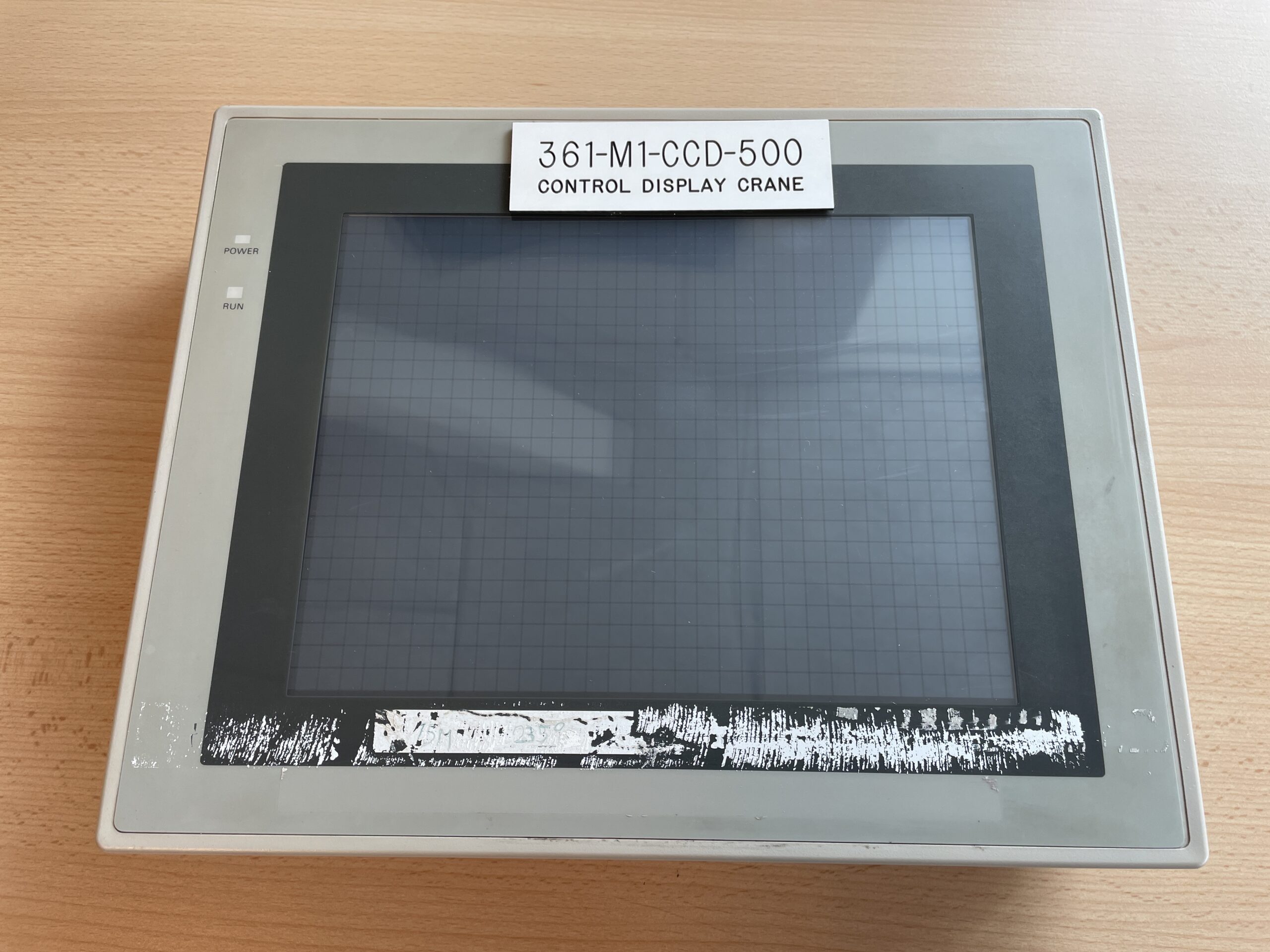 You are currently viewing Control display for crane